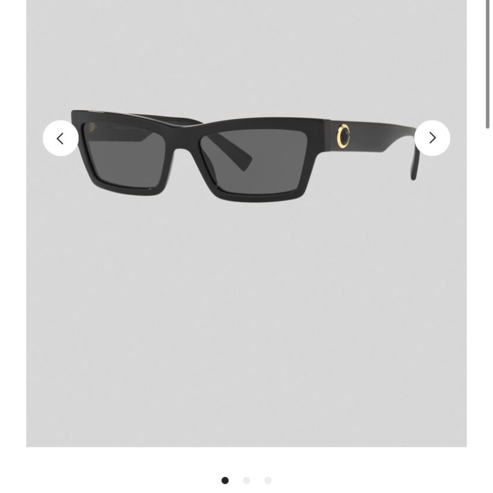Women’s Versace sunglasses.